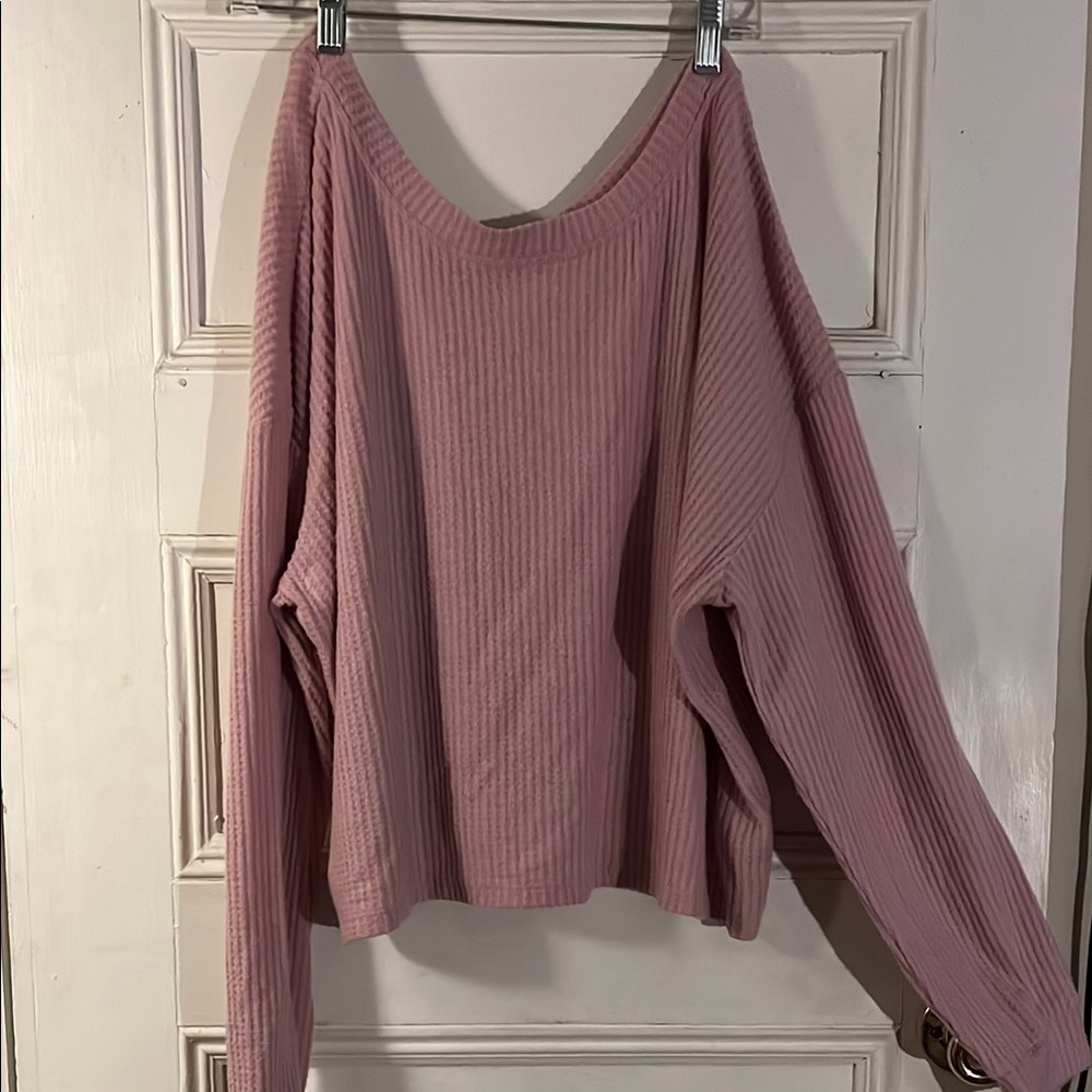 Aeropostale Pink Long Sleeve Top